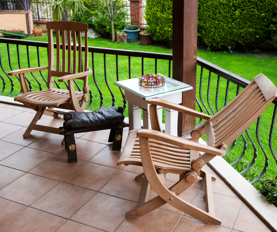 beautiful concrete on a family home