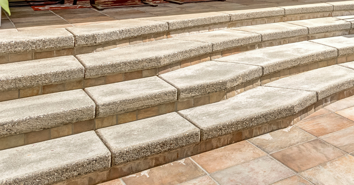 concrete stairs and finish