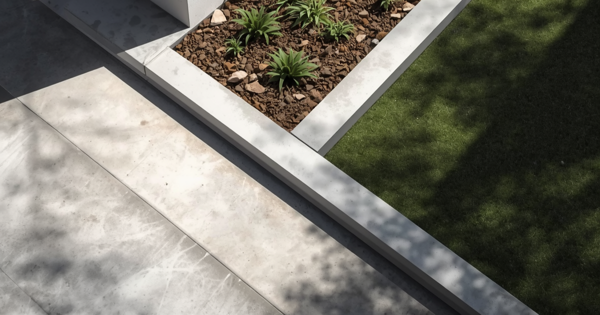 Concrete curbing